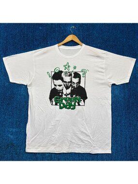 Green Day Good Riddance Rock White T-Shirt Size 2XL